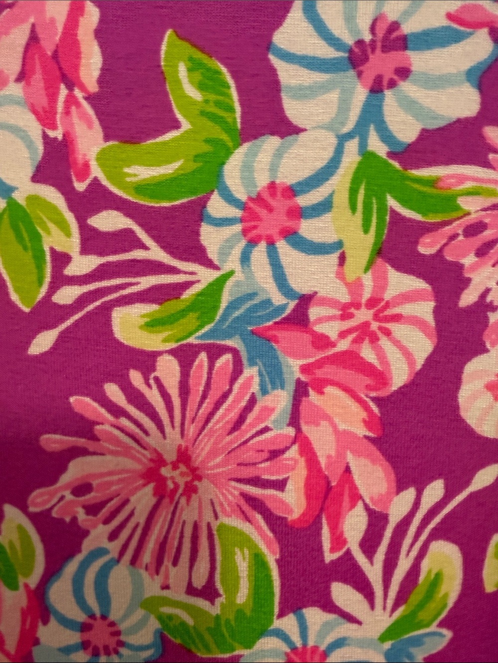 T2)Lilly Pulitzer ❤️🩷Pink Floral Long-Sleeve Shift Dress - Picture 11 of 12